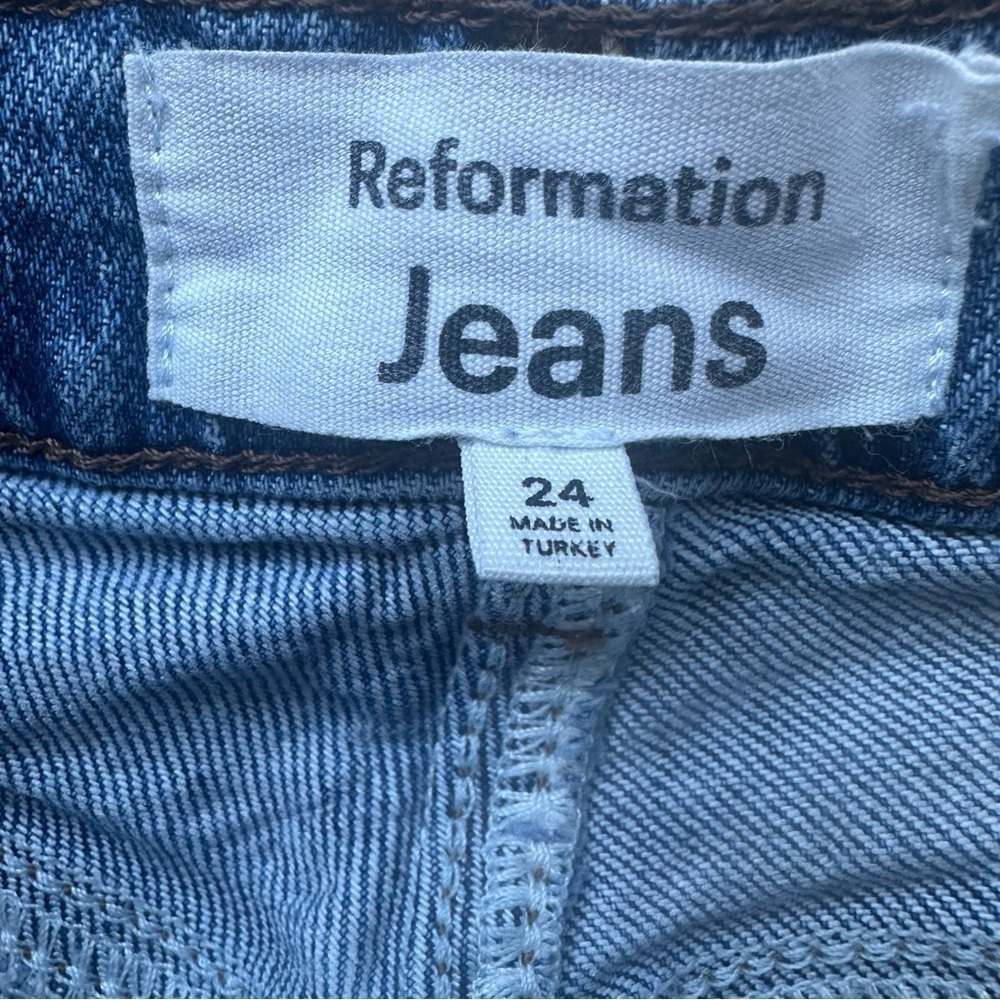 Reformation Liza Ultra High Rise Straight jeans - Picture 8 of 12